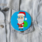 Chibi Santa Claus Button (Beispiel)