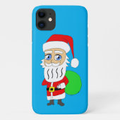 Chibi Santa Claus Case-Mate iPhone Hülle (Rückseite)