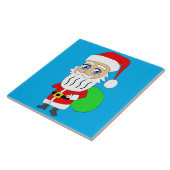 Chibi Santa Claus Fliese (Seite)
