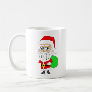 Chibi Santa Claus Kaffeetasse