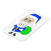 Chibi Santa Claus Magnet (Linke Seite)