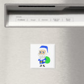 Chibi Santa Claus Magnet (In Situ (Geschirrspüler))