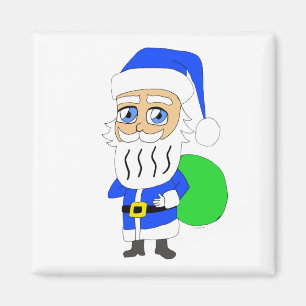 Chibi Santa Claus Magnet