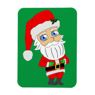 chibi santa claus magnet