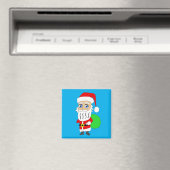 Chibi Santa Claus Magnet (In Situ (Geschirrspüler))
