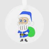 Chibi Santa Claus Ornament (Rückseite)