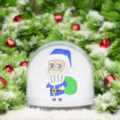 Chibi Santa Claus Schneekugeln (Weihnachten)