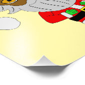 Chibi Santa Fotodruck (Ecke)