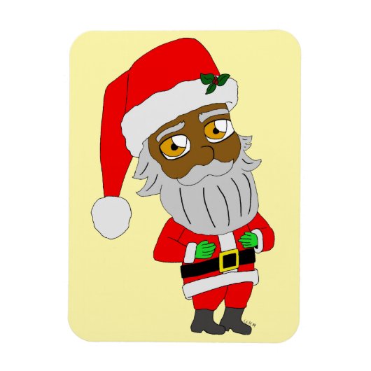 Chibi Santa Magnet (Vertikal)