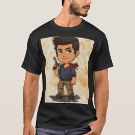 Chibi-Schatzsucher-Abenteurer T-Shirt