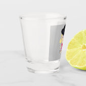 Chibi-Scheiben Schnapsglas (Links)