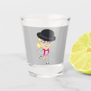 Chibi-Scheiben Schnapsglas
