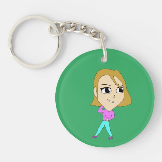 Chibi Schlüsselanhänger (Vorderseite)