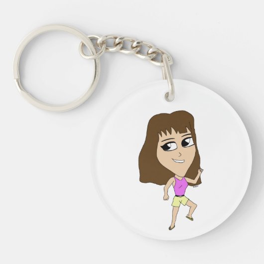 Chibi Schlüsselanhänger (Vorderseite)