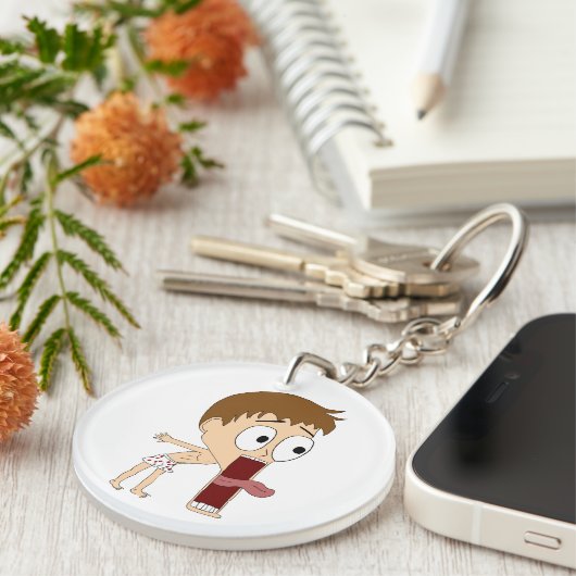 Chibi Schlüsselanhänger (Vorderseite rechts)