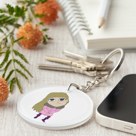 Chibi Schlüsselanhänger (Vorderseite rechts)