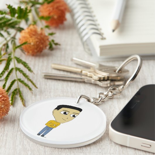 Chibi Schlüsselanhänger (Vorderseite rechts)