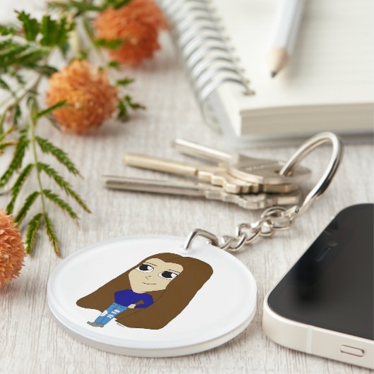 Chibi Schlüsselanhänger (Vorderseite rechts)