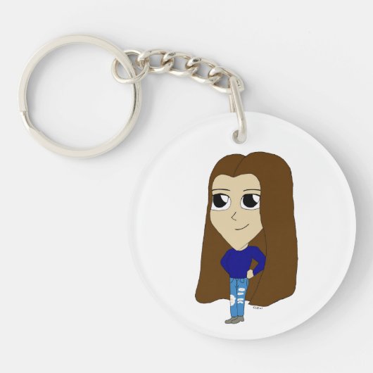 Chibi Schlüsselanhänger (Vorderseite)