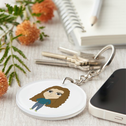 Chibi Schlüsselanhänger (Vorderseite rechts)