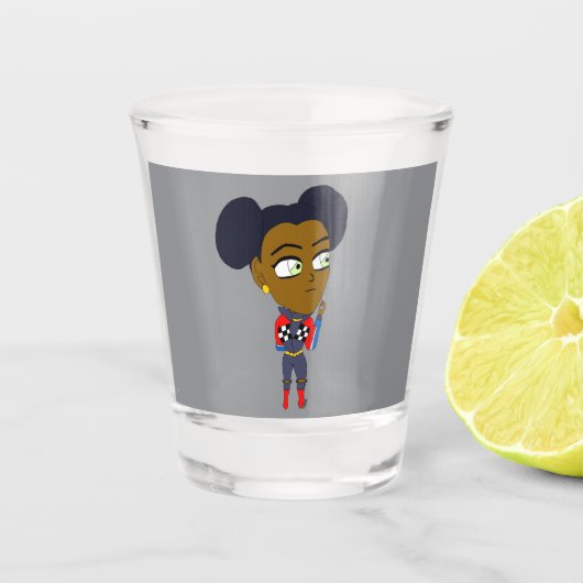 Chibi Schnapsglas (Vorderseite)