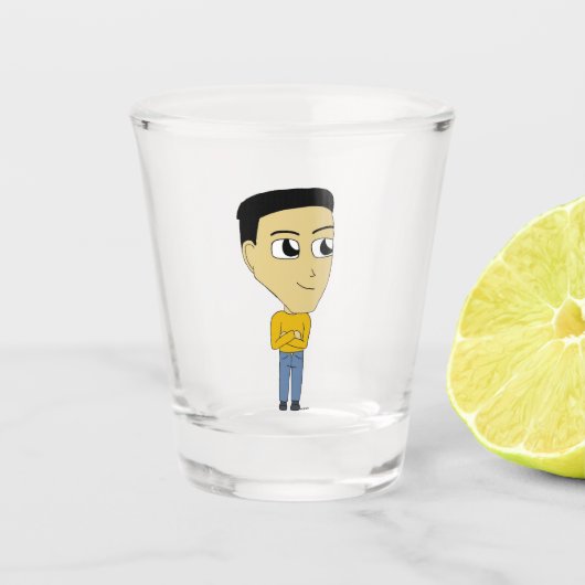 Chibi Schnapsglas (Vorderseite)