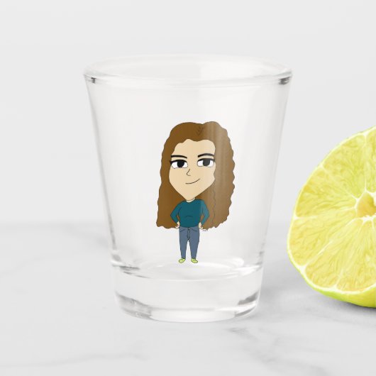 Chibi Schnapsglas (Vorderseite)