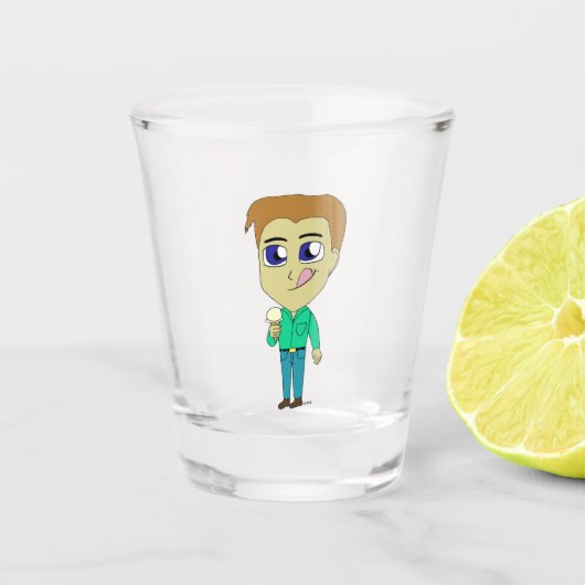 Chibi Schnapsglas (Vorderseite)