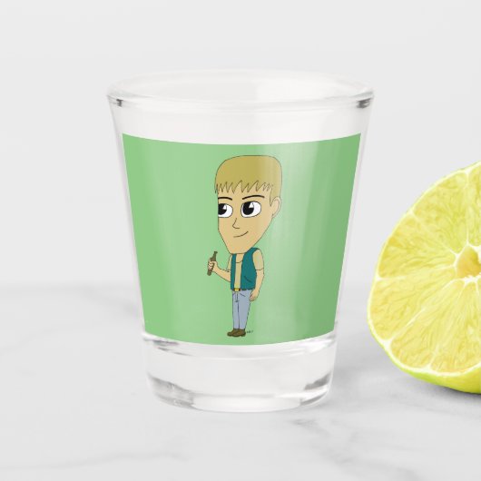 Chibi Schnapsglas (Vorderseite)