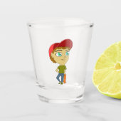 Chibi Schnapsglas (Vorderseite)