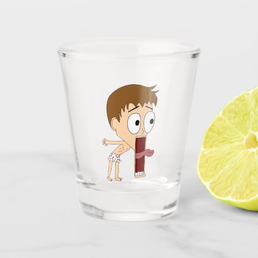 Chibi Schnapsglas (Vorderseite)