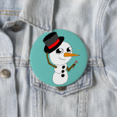 Chibi-Schneeknopf Button (Beispiel)