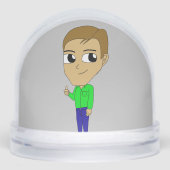 Chibi Schneekugeln (Vorderseite)