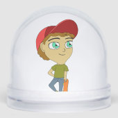 Chibi Schneekugeln (Vorderseite)