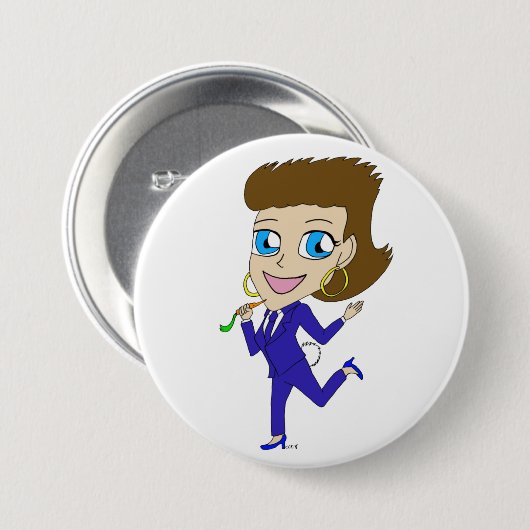 Chibi-Schwanz Button (Vorne & Hinten)