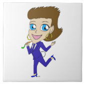 Chibi-Schwanz Fliese (Vorderseite)