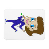 Chibi-Schwanz Magnet (Horizontal)