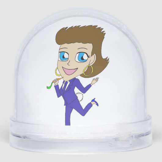 Chibi-Schwanz Schneekugeln (Rückseite)