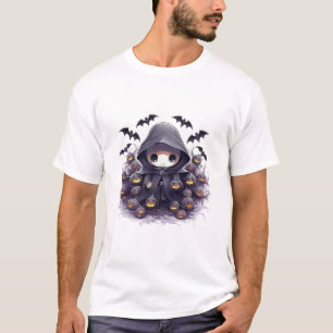 Chibi-Sensei des Todes Halloween - Süße dunkle Fan T-Shirt
