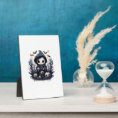 Chibi-Sensenmann Halloween - Whimsical Dark Fan Fotoplatte (Seite)