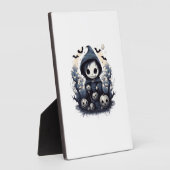 Chibi-Sensenmann Halloween - Whimsical Dark Fan Fotoplatte (Seite)