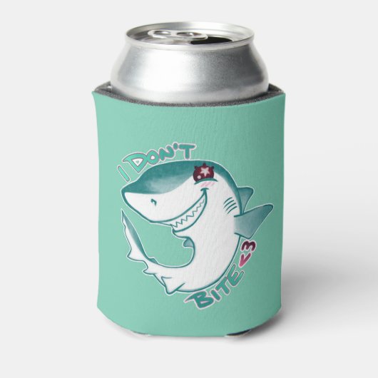 Chibi Shark Dosenkühler (Kanne Rückseite)