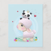 Chibi Sheep | Baby Sheep | Kids Liebe Lamm Flyer (Vorne)