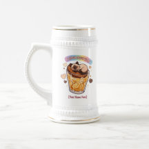 Chibi Siamkatze schlafend auf Kaffee