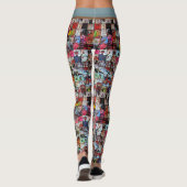 Chibi Sketch Foto Wall Leggings (Rückseite)