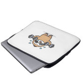 Chibi Sloth Gym Versag - Niedliches Kawaii Funny W Laptopschutzhülle (Vorne Knopf)
