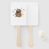 Chibi Sloth Hazmat Halloween Oversized T-Shirt Fächer (Vorne und Hinten)