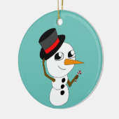 Chibi-Smowman-Keramik Keramik Ornament (Links)