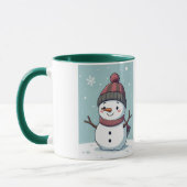 Chibi Snowman Tasse (Links)