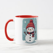 Chibi Snowman Tasse (Links)